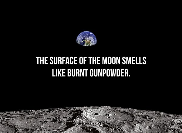 moon photos for photoshop - The Surface Of The Moon Smells Burnt Gunpowder.