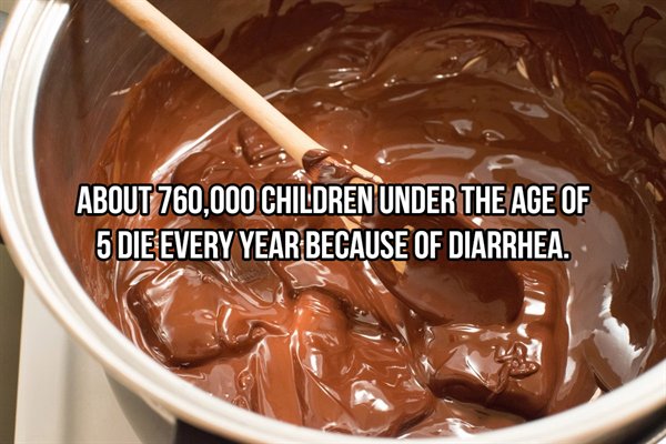 About 760,000 Children Under The Age Of 5 Die Every Year Because Of Diarrhea.