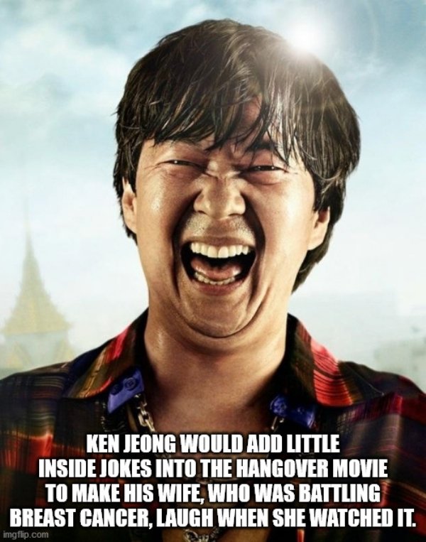 Ken Jeong Would Add Little Inside Jokes Into The Hangover Movie To Make His Wife, Who Was Battling Breast Cancer, Laugh When She Watched It.