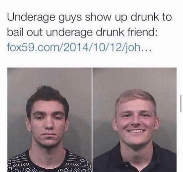 don t try it anakin meme - Underage guys show up drunk to bail out underage drunk friend fox59.comjoh...