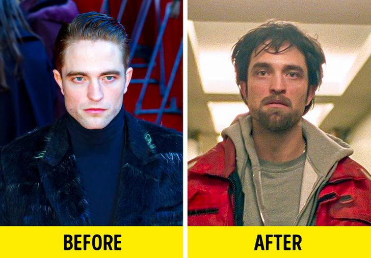 good time robert pattinson - Before After