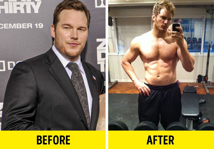 chriss pratt hot - Hirty Cember 19 Jd Before After