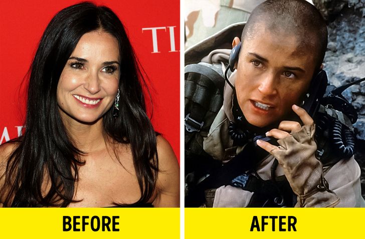 gi jane demi moore - Ti N Before After