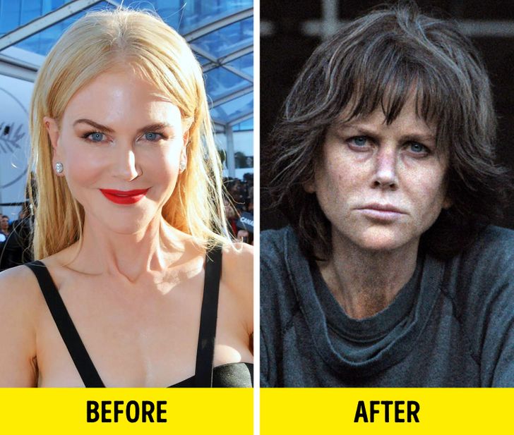 nicole kidman destroyer - Before After