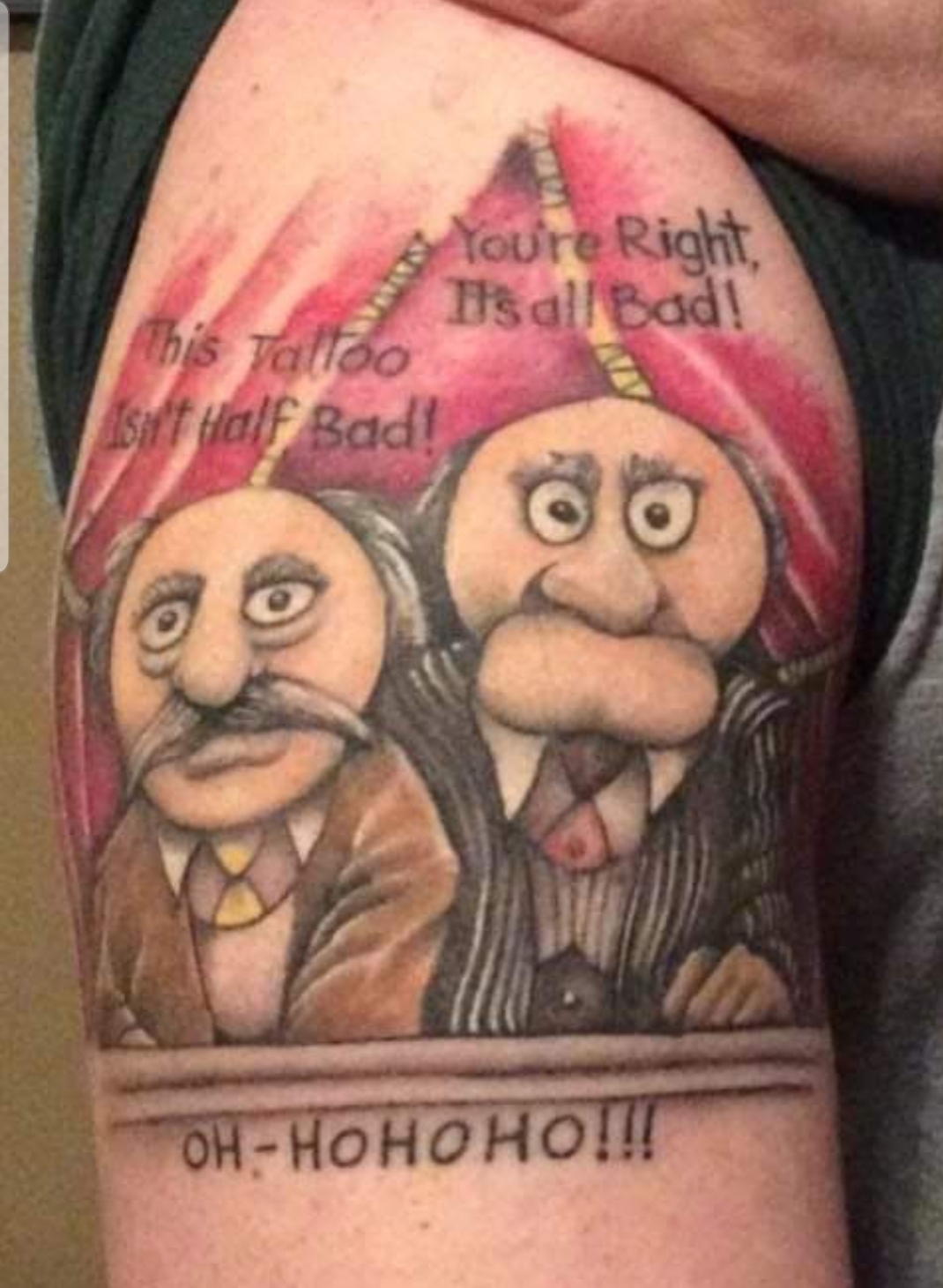 tattoo - Youre Right It's all Bad! This alloo suf Half Bad! OhHohoho!!!