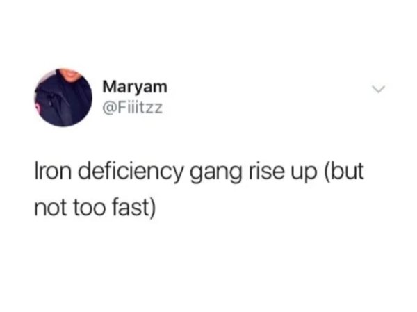 graphics - Maryam Iron deficiency gang rise up but not too fast