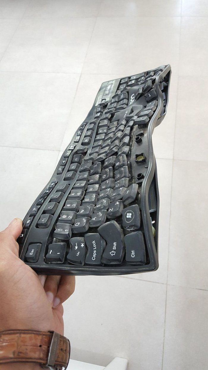 Computer keyboard - Esc la Caps Lock 1 Shift Ctrl