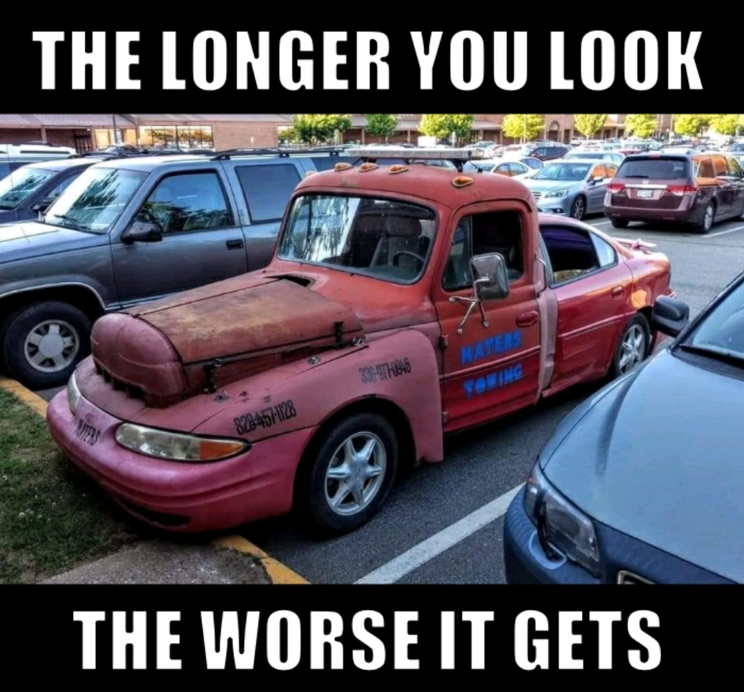 pickup truck - The Longer You Look 7 Tush wa The Worse It Gets