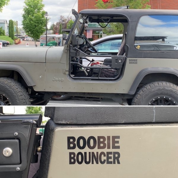 jeep wrangler - Boobie Bouncer Joop 2 Boobie Bouncer