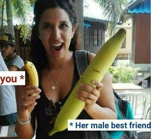 giant highland banana - Ans you Her male best friend