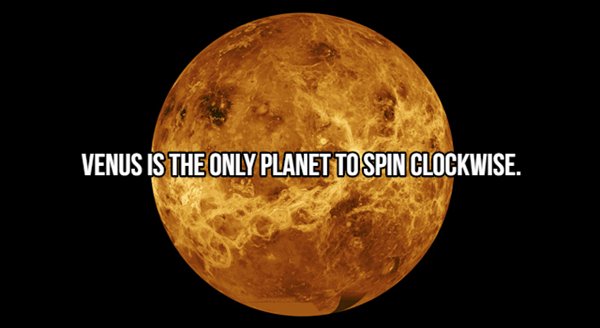 venus nasa - Venus Is The Only Planet To Spin Clockwise.