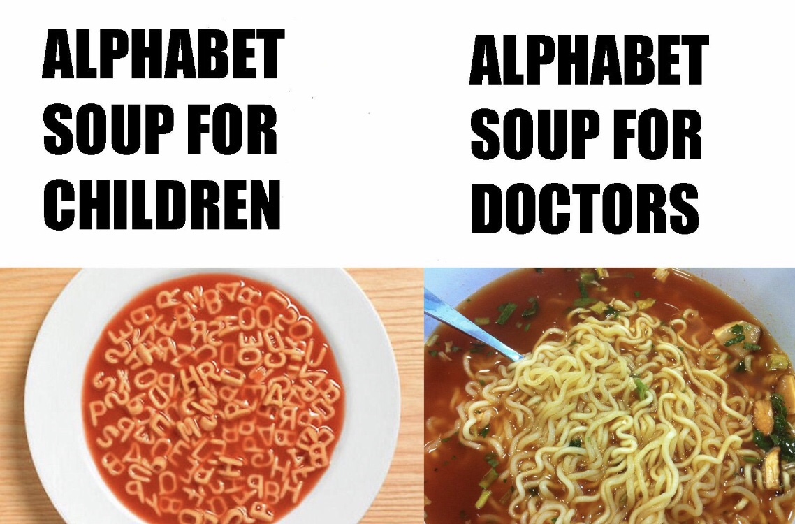 alphabet soup meme - Alphabet Soup For Children Alphabet Soup For Doctors Ar ph no