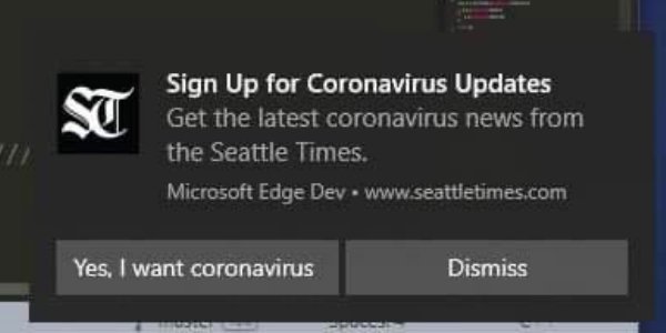 seattle times yes i want coronavirus - Sign Up for Coronavirus Updates St Get the latest coronavirus news from the Seattle Times. Microsoft Edge Dev. Yes, I want coronavirus Dismiss