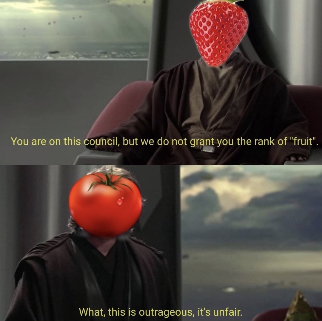 pluto star wars meme - You are on this council, but we do not grant you the rank of "fruit". What, this is outrageous, it's unfair.