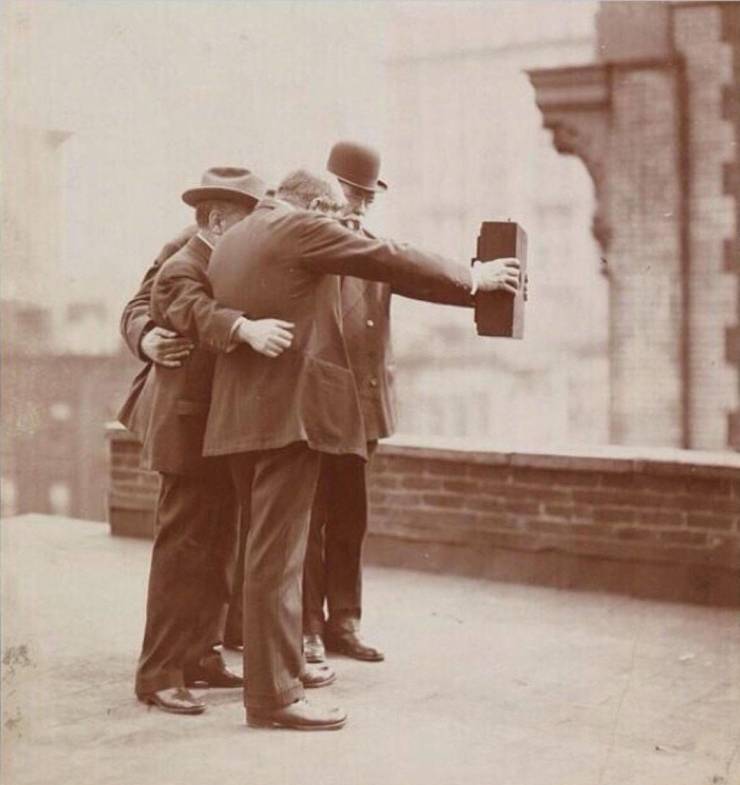 very first selfie