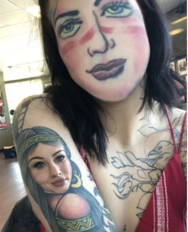 face swap Tattoo