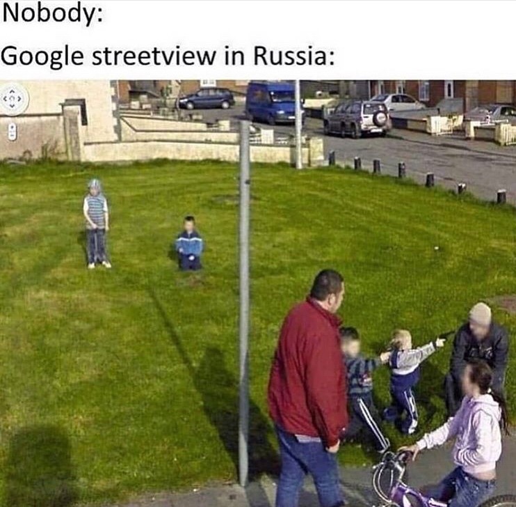 google street view russia - Nobody Google streetview in Russia