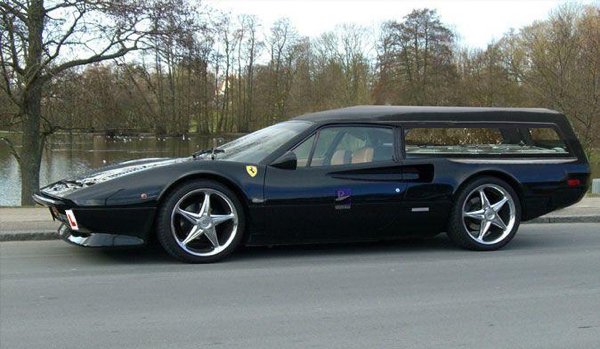 ferrari hearse - Bat