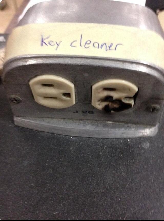 key cleaner meme - Key cleaner