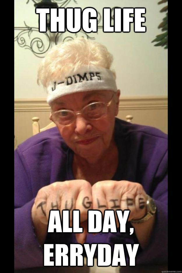 Thug Life JDimps Glice All Day, Erryday