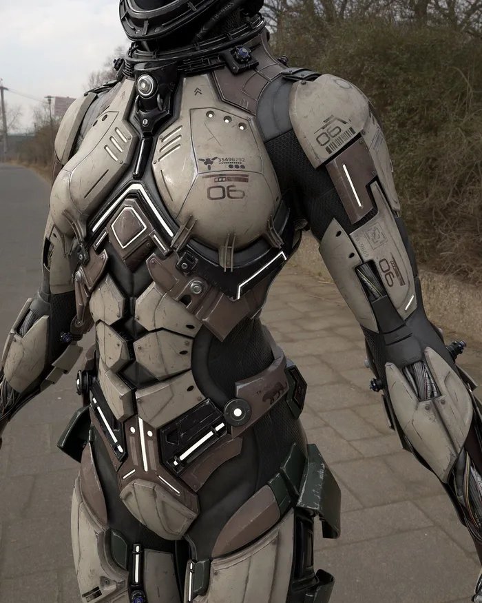 sci fi armor suit - Ti 06 35490232 O. Ob Q6