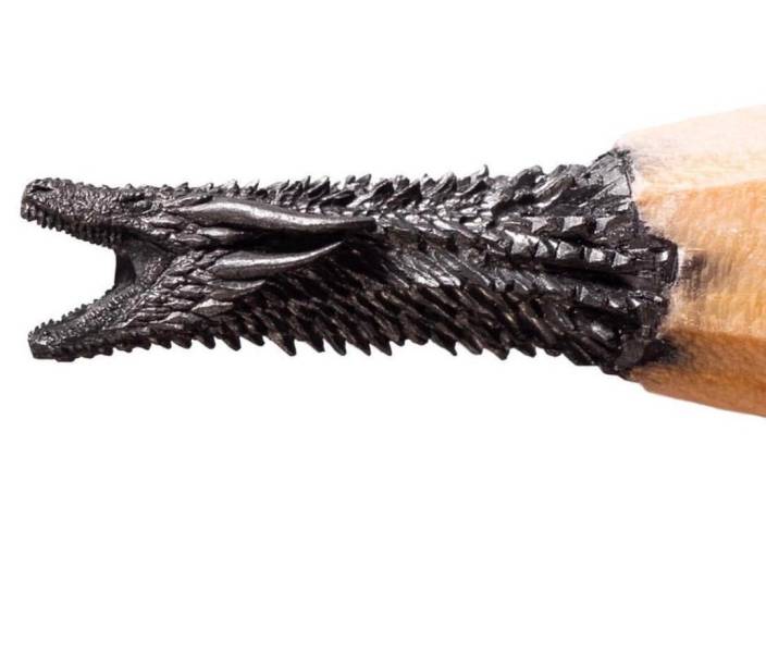 pencil lead dragon