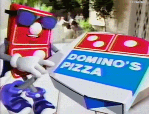 dominos pizza gif - peteneens Domino'S Pizza