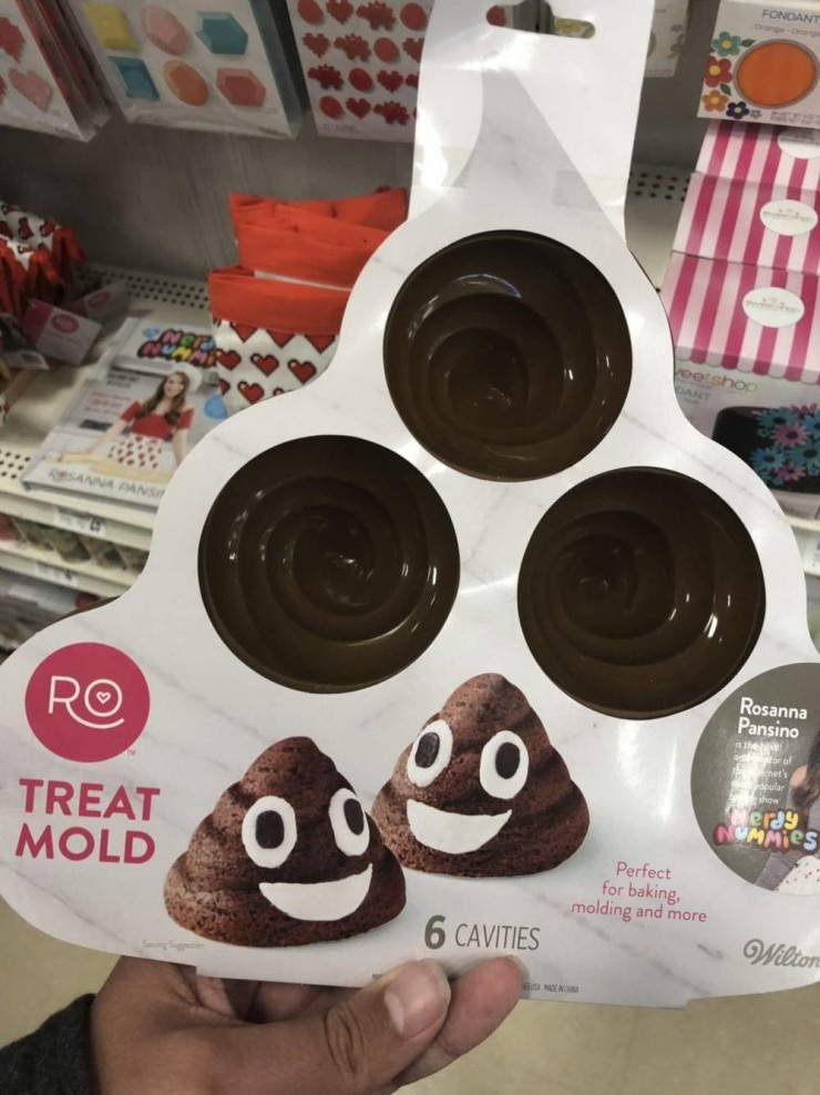 chocolate - Fondant veetsho Sanna Ans Ro Rosanna Pansino et's Treat Mold Herdy Ummies Perfect for baking molding and more 6 Cavities Wilton