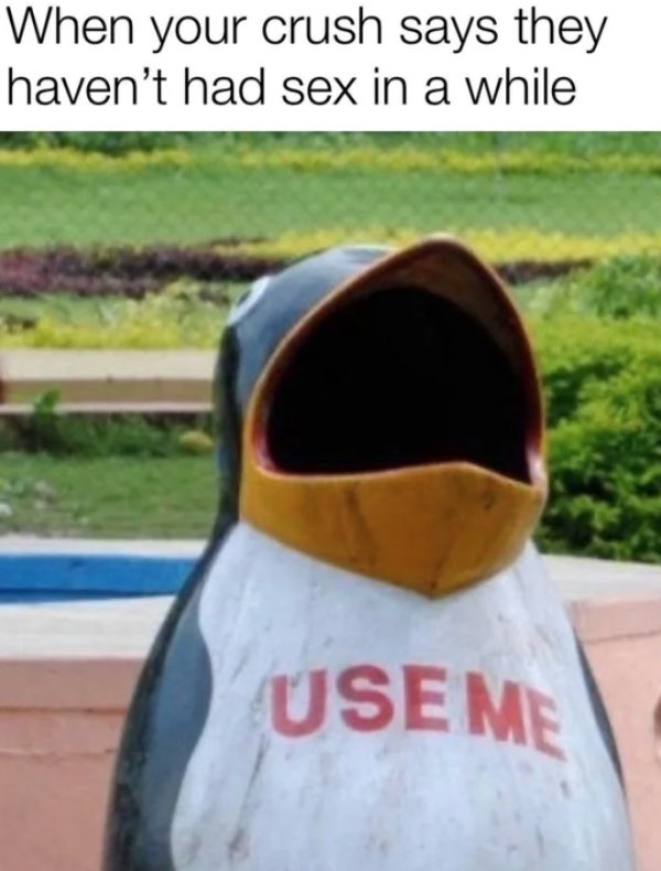 sex memes - use me memes - When your crush says they haven't had sex in a while Usen Me