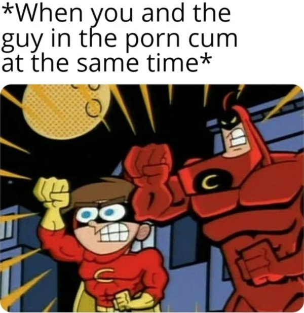 sex memes - crimson chin timmy turner fairly odd parents - When you and the guy in the porn cum at the same time Qo