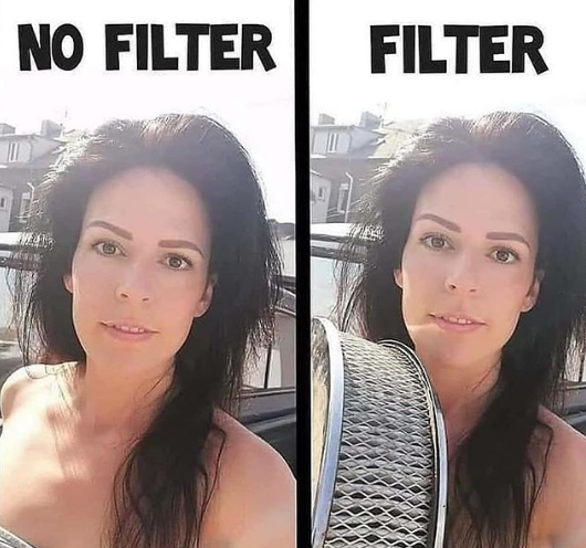 filter memes funny - No Filter Filter
