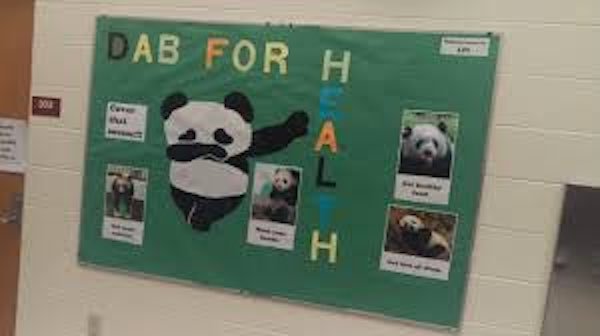 panda poster for school - Dab For H 2018 A H