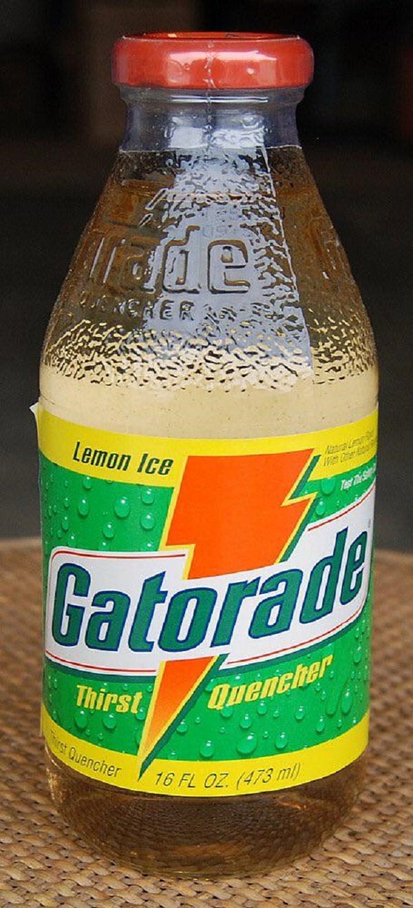 gatorade - Ourcher Lemon Ice Gatorad Thirst Drencher jest Quencher 16 Fl Oz. 473 ml