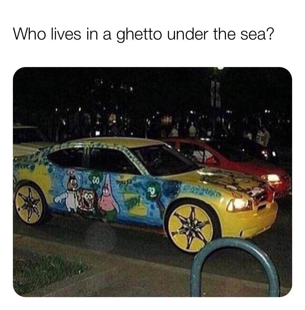 lives in a ghetto under the sea - Who lives in a ghetto under the sea?