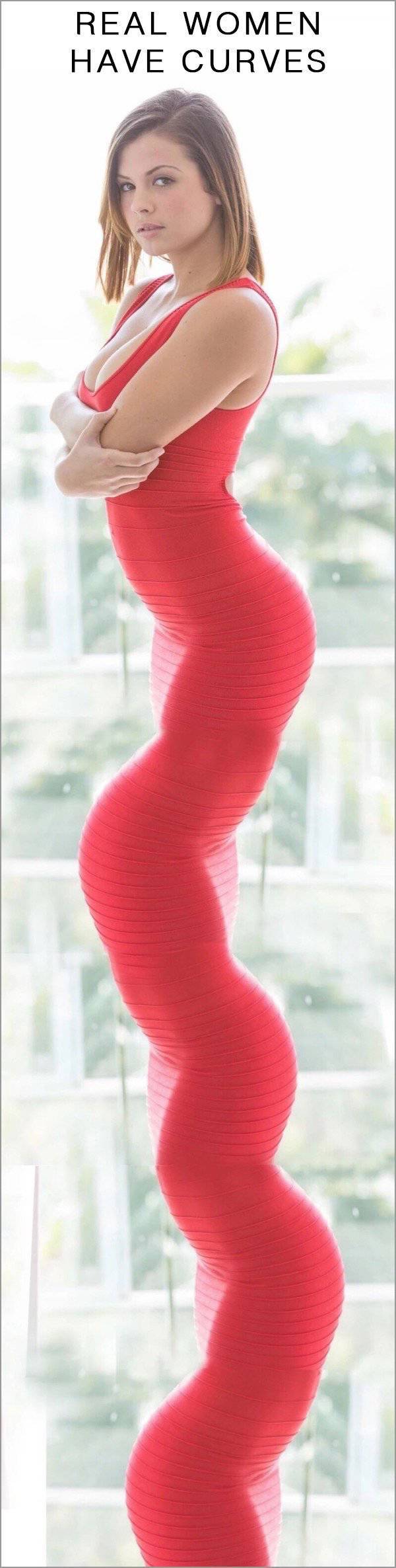 curviest girl ever - Real Women Have Curves