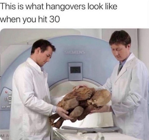 dank memes m lady - This is what hangovers look when you hit 30 Siemens Ima