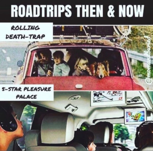 windshield - Roadtrips Then & Now Rolling DeathTrap momartwried 5Star Pleasure Palace