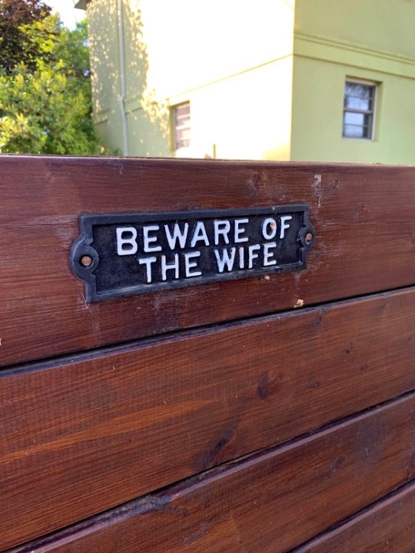 hardwood - Beware Of The Wife