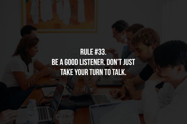 cafe cuba - Rule . Be A Good Listener. Don'T Just Take Your Turn To Talk.