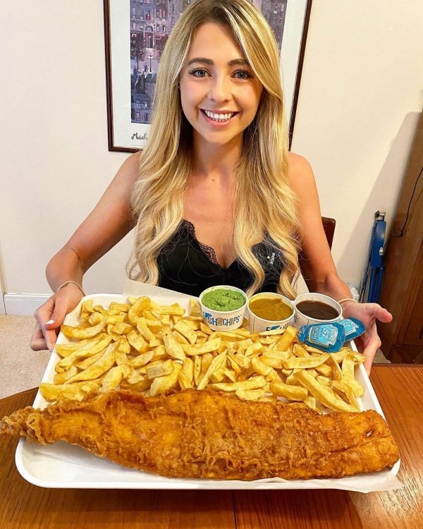 huge things - kate ovens fish and chips
