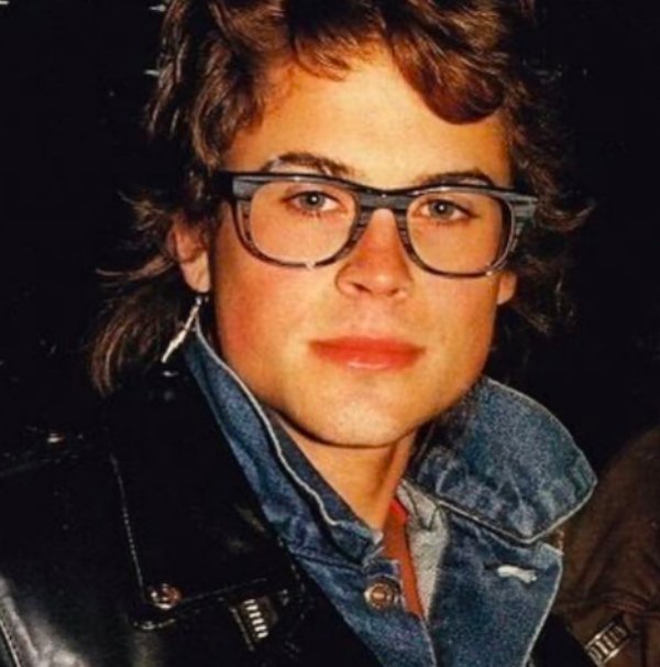 mullet rob lowe 80s