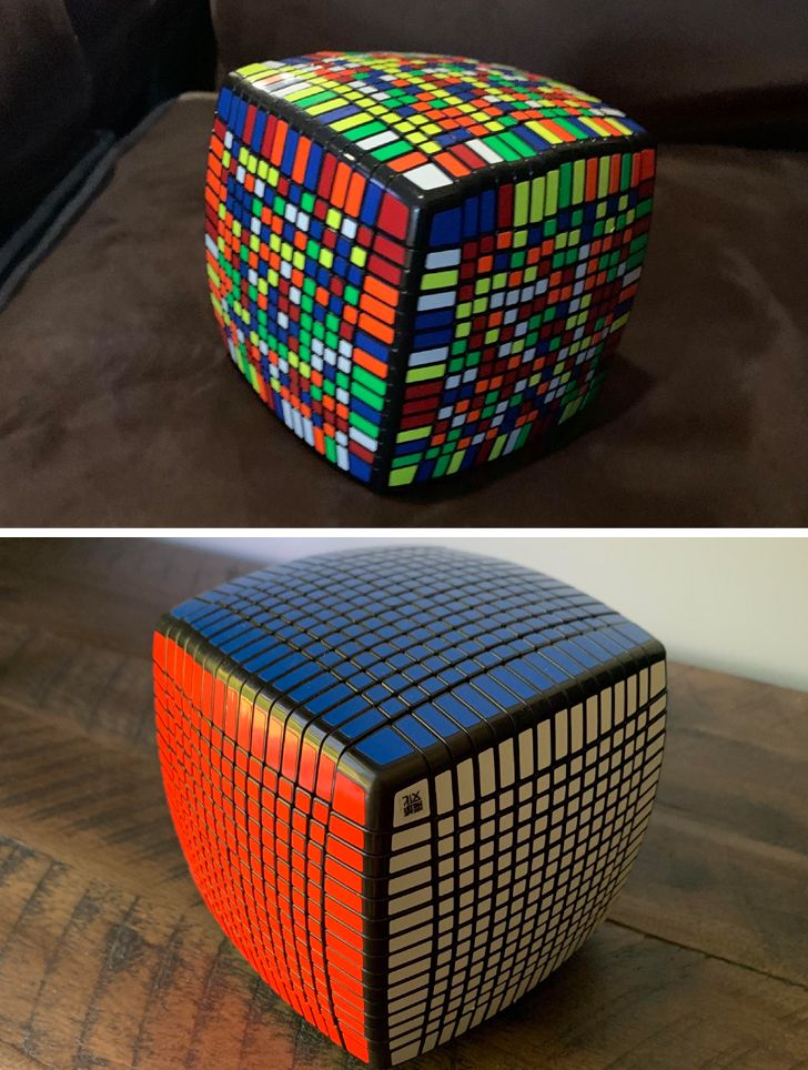 solve a 15x15 rubik's cube