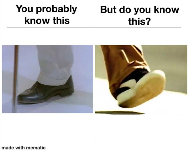 outdoor shoe - You probably know this But do you know this? made with mematic