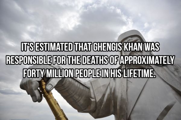 genghis khan free - It'S Estimated That Ghengis Khan Was Responsible For The Deaths Of Approximately Forty Million People In His Lifetime.