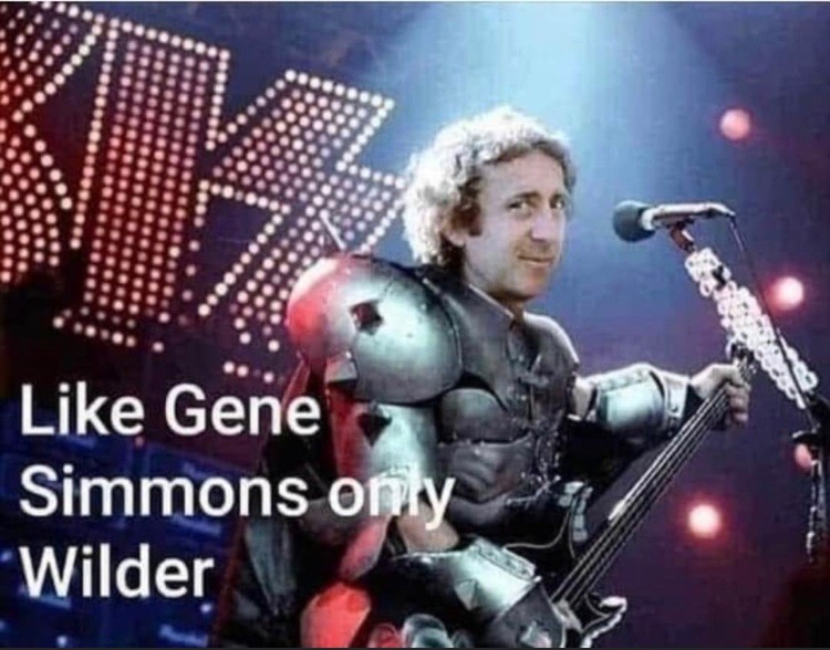 music artist - 1 Gene Simmons only Wilder