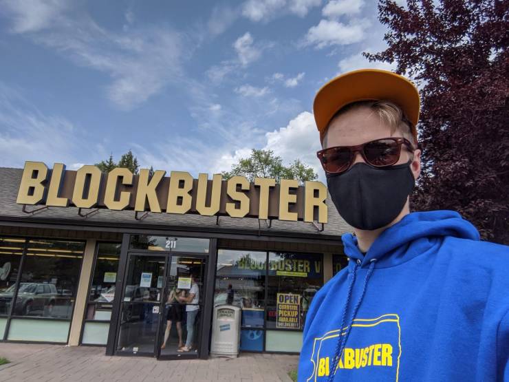 “The last blockbuster was a five minute walk from the motel I was staying at.”