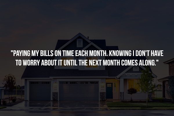 brittany from glee - "Paying My Bills On Time Each Month. Knowing I Don'T Have To Worry About It Until The Next Month Comes Along."