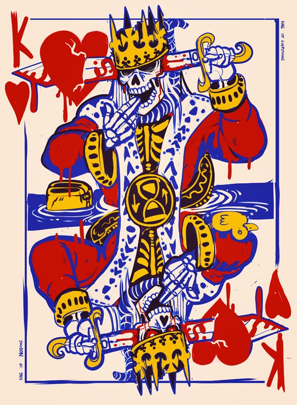 king of hearts suicide king - King Of Everything w Nothing King Of