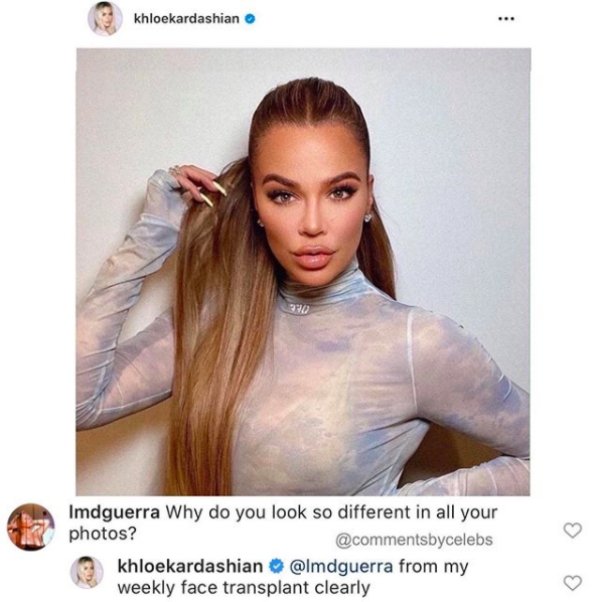 khloe kardashian - khloekardashian ... Imdguerra Why do you look so different in all your photos? khloekardashian from my weekly face transplant clearly