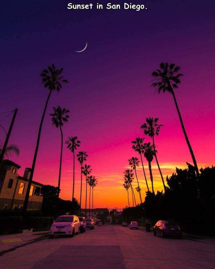 san diego sunset - Sunset in San Diego.